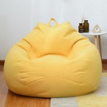 신원 죠나 빈백소파 S, 옐로우