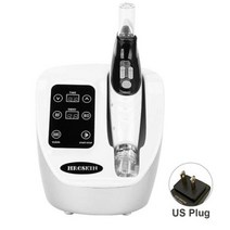 페이셜 메조테라피 건 나노 RF 워터 인젝터 메소 EMS 히드라 회춘 페이스 리프팅 머신 뷰티 스킨 케어, US Plug