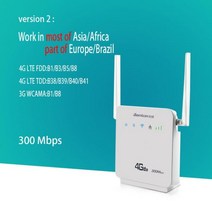 Benton D921 300Mbps Cat4 홈 와이파이 무선 라우터 4G + LTE CPE WPS, EU 플러그, 아시아 버전