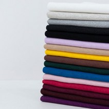 퀼트가게1/2마 얇은 두께감의 골지 시보리 엘리사 15color 원단, 06 진그린