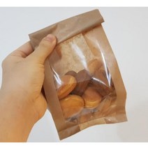 쥬모 커피콩빵 포장용 창봉투 100매