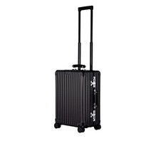 리모와 RIMOWA 캐리어 - 클래식 캐빈 멀티휠 트롤리 블랙 기내 반입 9735301400 블랙 알루미늄 클래식 트롤리