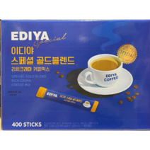 이디야 스페셜 골드블렌드 리치크레마 커피믹스 11g X 400스틱