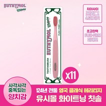 [국내최초 신기술] 히말라야 핑크솔트 화이트닝 칫솔 4입*2개, 단품