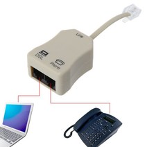 인터넷분배기 랜선만들기 랜커플러 휴대 모뎀 전화 전화 팩스 인라인 스플리터 필터, 다른