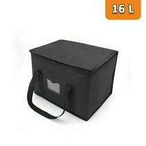 피자배달가방 식사 판매 교체 테이크아웃 보온 콜드 백 음식, 16L