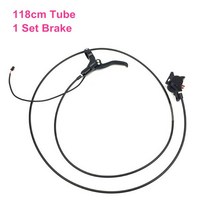 전동킥보드 부품 전기 스쿠터 FLJ 브랜드 전기 스쿠터 오일 브레이크 패드 용 유압 브레이크 패드, 02 1.18m tube Brake, 02 1.18m tube Brake