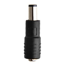 2.1x5.5mm f ~ 5.0x7.4mm Dell HP 노트북 용 수컷 DC 전원 플러그 커넥터 어댑터, 검은 색