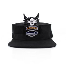 유격 교관모자 검정/유격모자/유격모/유격/유격훈련