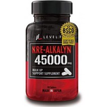 LEVEL FIT 클레어르카린 고순도 크레아틴 캡슐 안티 도핑 인증 90 캡슐 30일분