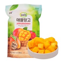 [뉴뜨레] 냉동 애플망고 다이스 1kg, 10개