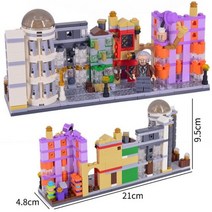 2022 28 종류의 애니메이션 해리스 책 빌딩 블록 마법의 기사 Forbidden 숲 벽돌 완구 어린이 크리스마스, 30 without box