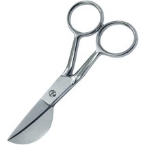 튼튼한 카펫 트리머 가위 샤프 덕빌 아플리케 가위 스테인레스 스틸 재봉 자수 가위 절단 가위, 은