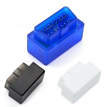 자동차코드리더기 자동차스캐너 super mini v1.5 elm327 블루투스 elm 327 1.5 obd2obdii for android, 푸른