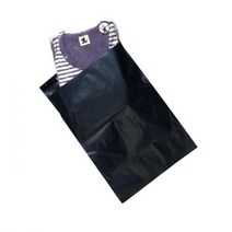 [바보사랑] HDPE 실속형 택배봉투 21X25cm+4cm 200장 블랙0.07mm, 상세 설명 참조