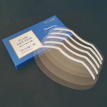 FXSZB 미용실 페이스필름 페이스캡 페이스라인 커버 투명 얼굴가리개 50매, 1box