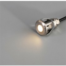 테라스 조명 12v 24v 1w 야외 계단 라이트 데크 플로어 코너 Sconce 베란다 발코니 바 장식 설비 Led, 12 22mm DC24V, 01 파란
