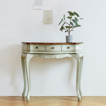 유캐슬 에든 엔틱 마호가니 콘솔장, 그레이