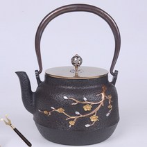 JINGHENG 티포트 쇠주전자 철재 포트 코팅 세트, T08-기쁨 주전자의 포크를 보내다