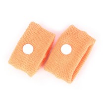 손목 보호대 아대 2019 새로운 2x 여행 입덧 팔찌 안티 메스꺼움 자동차 밴드 84, 02 orange