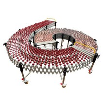 롤러 컨베이어 로딩 공장 하역 로라 콘베어 벨트 운송, 폭 50cm(실사용 폭 53)