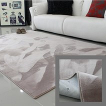 먼지가적은 고급 극세사 빨아쓰는 100X150 거실 드레스룸 옷방 침대 안방 아이방 카페트 러그 -코코아color