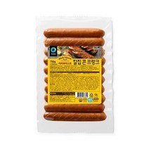 청정원 캠핑음식 리치부어스트 칼집콘 프랑크 소세지 아이들간식 750g 야채볶음 어린이반찬 간단한요리 간편식, 45개