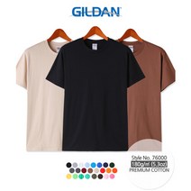 길단 76000 아시안핏 무지 반팔티