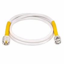 MOOKEERF BNC 수 to PL259 UHF 동축 케이블 50옴 RG8X 안테나 VHF 라디오 더미 로드 분석기 SWR 미터용 초저손실 점퍼 (4.6m(15피트), 3 FT_White