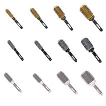 라온텐 열전도 헤어 브러쉬 롤빗, 1개, gold 소