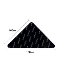8pcs 카펫 비-슬립 스티커 자기-접착제 안티 스키드 그립 테이프 바닥 매트 고정 직각 L-모양, 04 8pcs