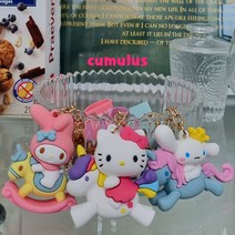 산리오 입체 키링 마이멜로디 시나모롤 헬로키티 피규어, 3.헬로키티