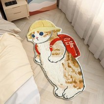 카페트 러그 대형 소형 매트 만화 카와이 러그 고양이 카펫 두꺼운 플러시 얽히고 설킨