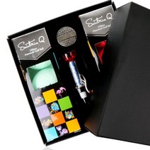 카시야 골프 선물 세트 골프 기프트 세트 컬러 6구 B, 자석티, 경사수평볼마커