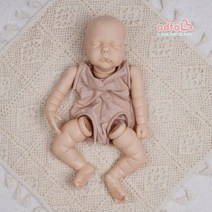 리본돌 베렝구어 아기인형 실제체중 모발이식 인치 현실적인 비닐 바디 살아있는 된 111, 빈 인형 키트