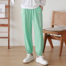 [올리비에클로짓(OLIVIERs CLOSET)] [올리비에스클로젯] 사이드 레터링 조거 트