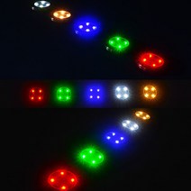 마이너스접지 led 잔디 빛 야외 지상 조명 매장 정원 색 옵션, [05] 웜 화이트