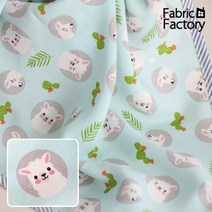 인견 원단 인견천 KC인증 천연꼰사 인견나염 무형광 라마 민트 JH