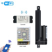 리니어모터 전동실린더 전기실린더 액츄에이터 스트로크 선형 12v wifi diy 스마트 무선 원격 스위치 선형 컨트롤러 모듈 work with alexa google home, 초당 150n 70mm, 150mm 스트로크, 1개