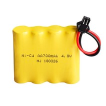 NI-CD 배터리 700mAh 4.8V 충전식 4 * AA 팩 USB 충전기 Rc 장난감 자동차 탱크 로봇 보트 총 부품, 04 1B