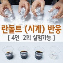 란돌트 시계 화학 반응 실험 초등 과학 탐구 실습 교구 준비물 도구 관찰 방과후 돌봄