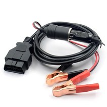 VSTM 12V 메모리 세이버 어댑터 OBD2 II 비상 케이블 EC5 소켓 (3 미터) 차량용 ECU 인터페이스 커넥터