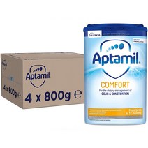압타밀 컴포트 aptamil comfort 일반분유 800g - 4팩, 기본