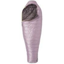 겨울 동계 침낭 빅아그네스 Big Agnes Greystone 20 여성용, Pale Purple, Regular - Right Zip