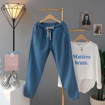 제이프랑 데님조거팬츠