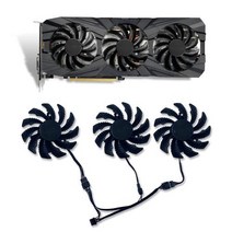 Cavabien 77MM T128010SU 0.35A 기가 바이트 GTX 용 냉각 팬 1060 1070 1080 Ti 게임 비디오 카드 쿨러 - 3 PCS, Fan - 3 PCS