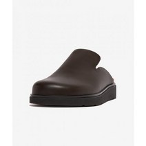 FITFLOP 젠-FF 남성 레더 뮬 클로그 다크 브라운 GEN-FF MENS LEATHER MULES FFSO3F796W3 294149