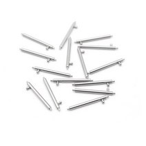 호환용 10 개/몫 1.5mm 직경 12mm ~ 빠른 Relsese 시계 스프링 바 부품 스마트 밴드 링크 핀 교체