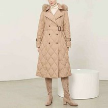 [홈쇼핑상품] 제이슨우여성P100퀼팅블루폭스롱다운점퍼 WVDJ7W03