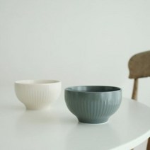 다정한그릇 by LOKOLIVING 클레이 다이닝 볼 S (2color), 선택:블루그레이